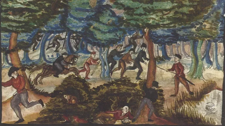 Jagd auf Täufer im Zürcher Oberland, 1527